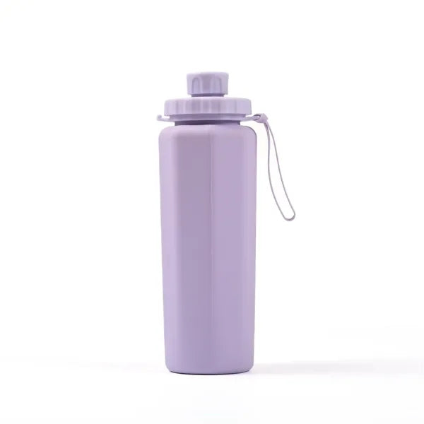 Resistant Convenient Foldable Silicone Water Bottle