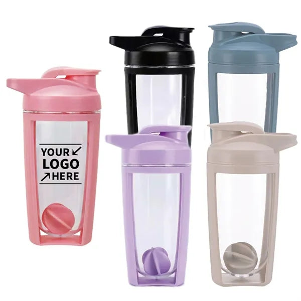 PC Double Layer Convenient Shake Bottle