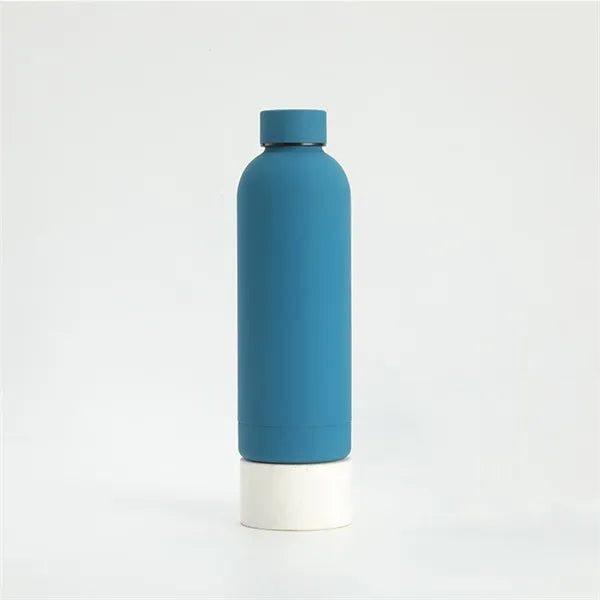 Double Layer Small Mouth Frosted Stainless Steel Thermos Cup
