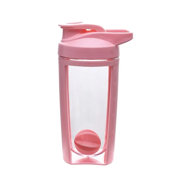 PC Double Layer Convenient Shake Bottle