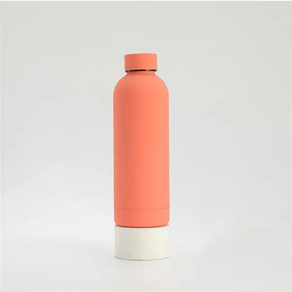 Double Layer Small Mouth Frosted Stainless Steel Thermos Cup