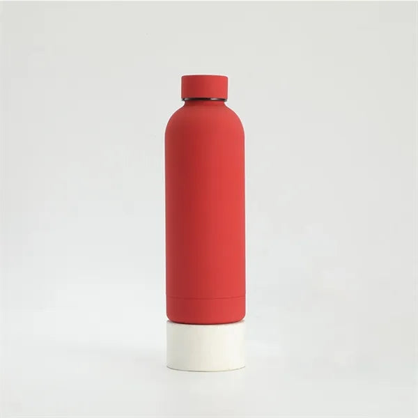 Double Layer Small Mouth Frosted Stainless Steel Thermos Cup