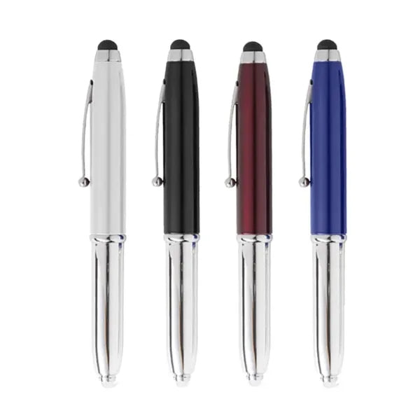 Union Printed - Impress Stylus Lightup Ballpoint Metal Pen