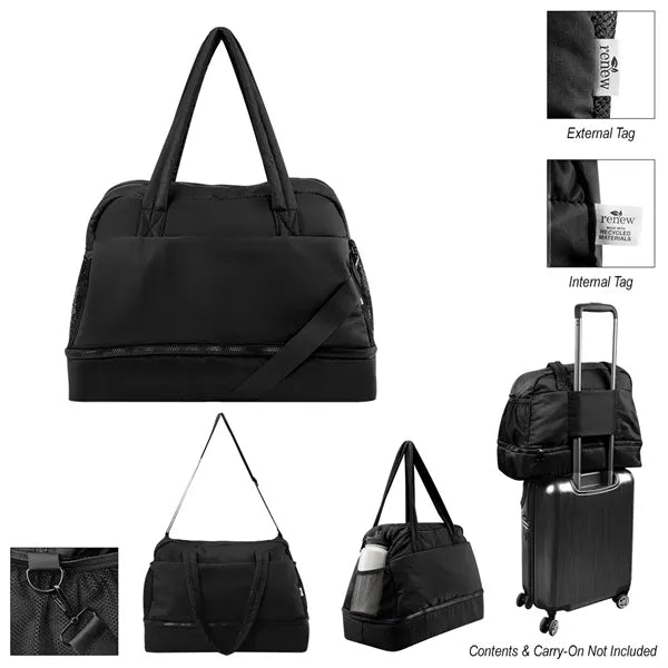Kyle rPET Duffel Bag With Drop Bottom