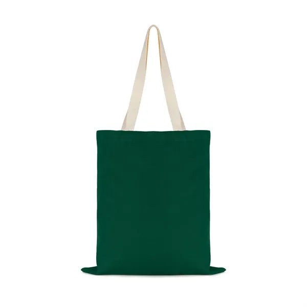 12 oz. Two-Tone 100% Cotton Canvas Tote Bag
