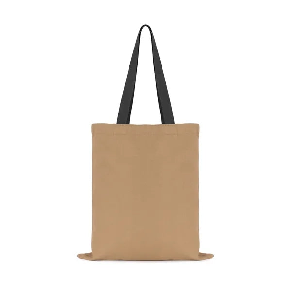 12 oz. Two-Tone 100% Cotton Canvas Tote Bag