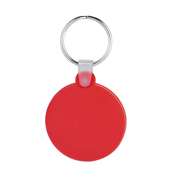 Round Shaped Silicone Keychain