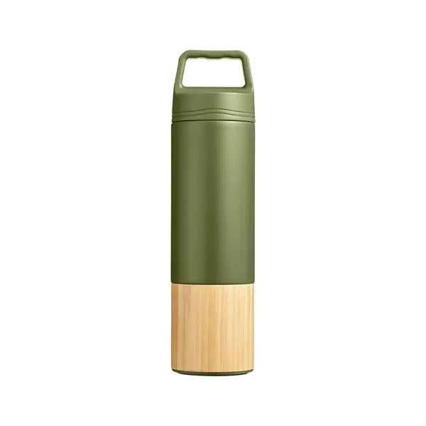 20 oz Tao Bamboo Vacuum Insulated Stainless Steel Bottle