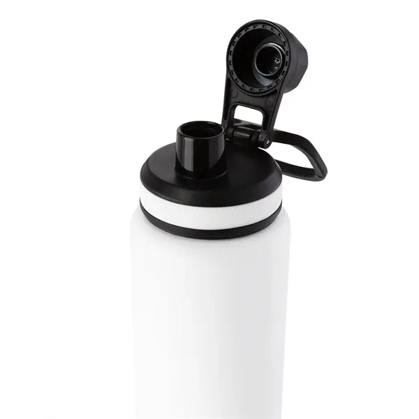 Team 365 Zone 32 oz Recycled Stainless Steel Water Bottle