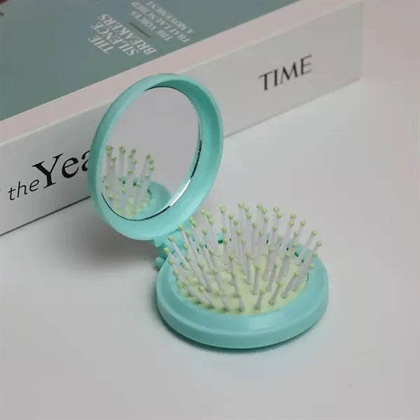 Hair Brush With Mirror