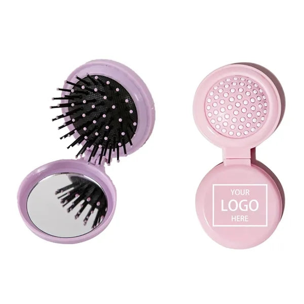 Hair Brush With Mirror
