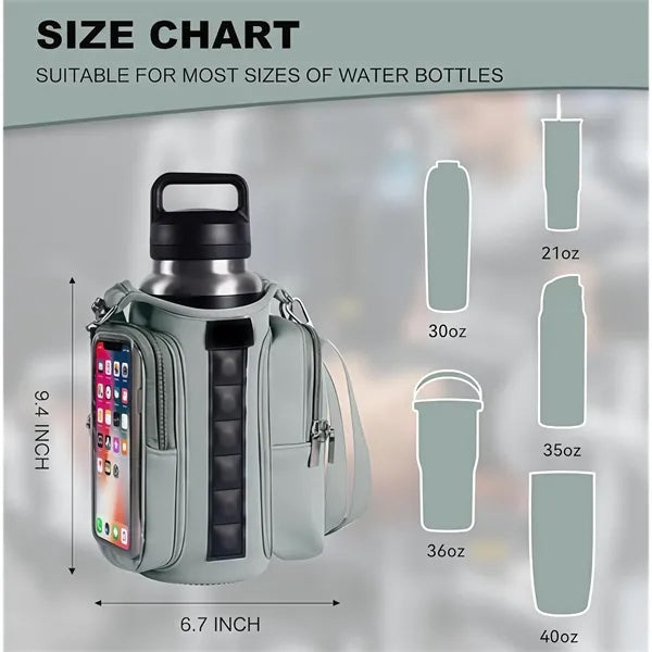 Magnetic Gym Bag Water Bottle