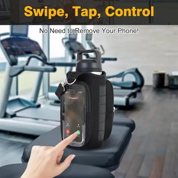 Magnetic Gym Bag Water Bottle