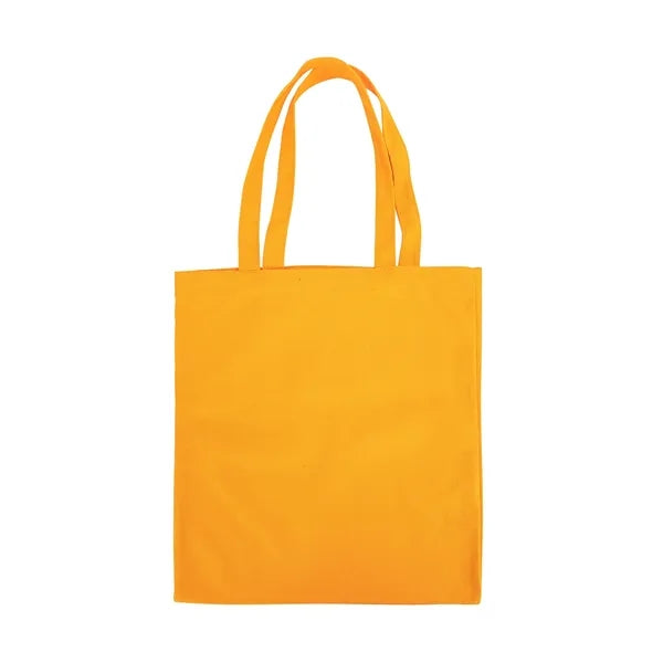 15" Colored Canvas Tote Bag
