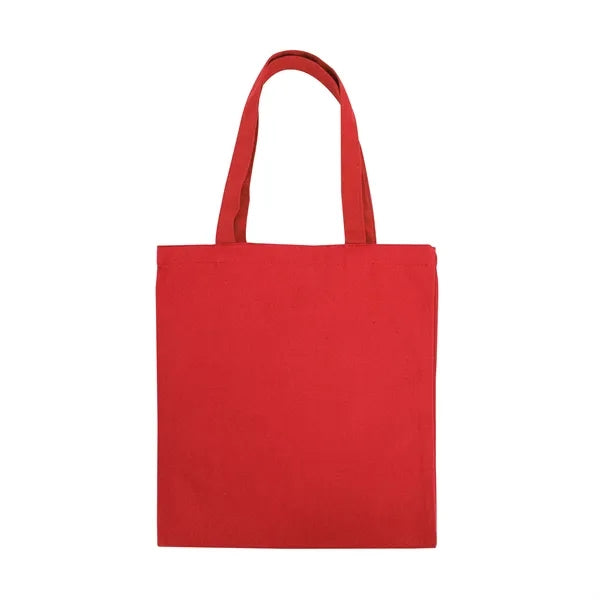 15" Colored Canvas Tote Bag