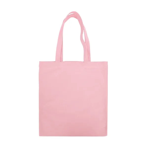 15" Colored Canvas Tote Bag