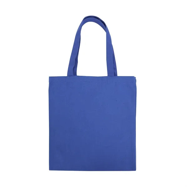 15" Colored Canvas Tote Bag