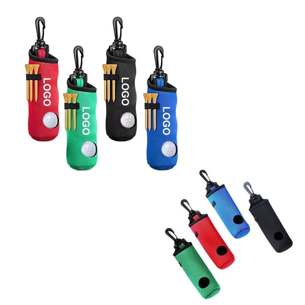 Neoprene Golf Ball Holder Bag