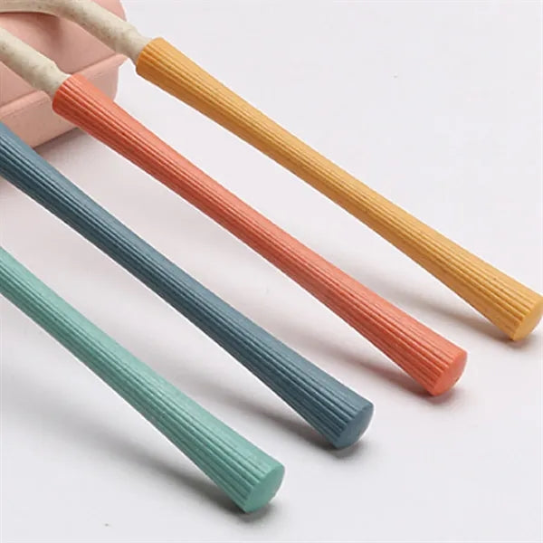 Environmentally Friendly Wheat Straw Foldable Tableware Set