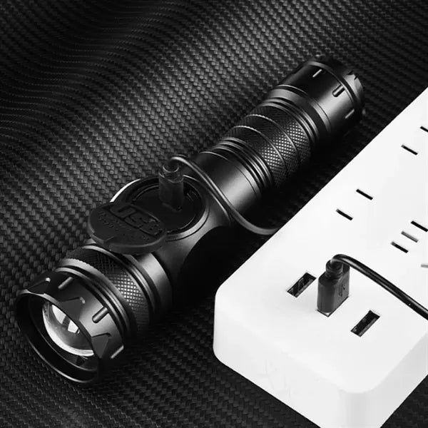 Multifunctional Digital Display Flashlight Magnetic Suction