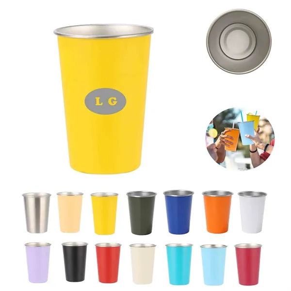 16OZ Stainless Steel Print Cup