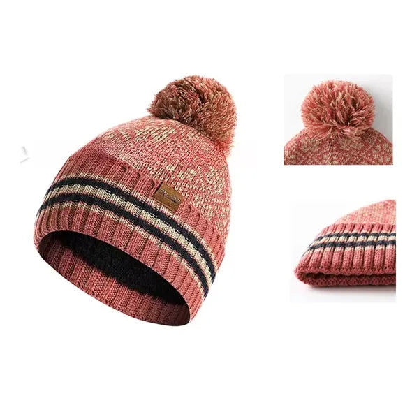 Winter Scarf Hat Gloves Set for Women