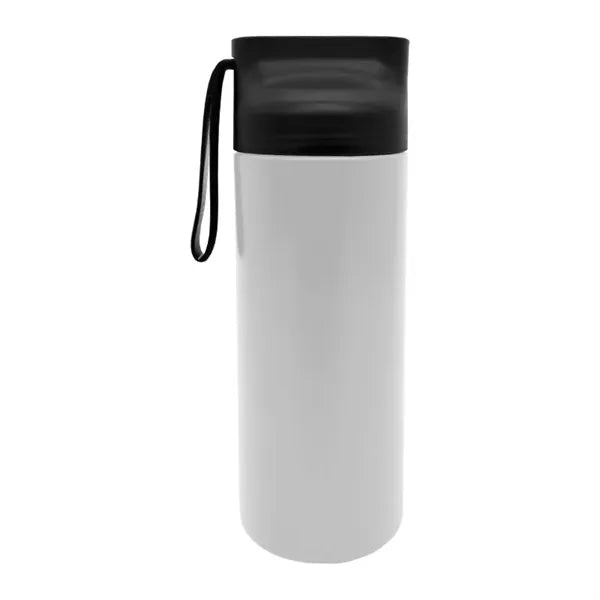 Stainless Steel Water Bottle with Carrying Strap