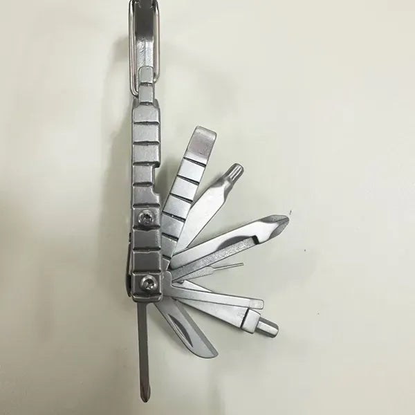 Portable Folding Multi-Tool with 13 Functions