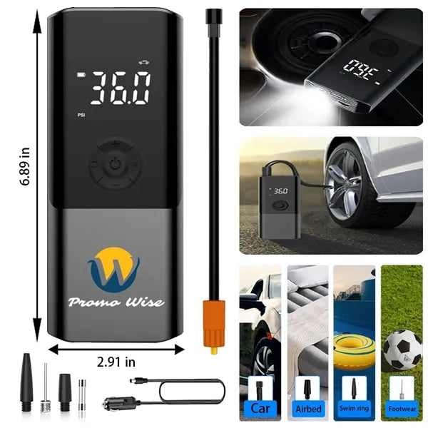 Portable Handheld Car-Mounted Wired Charging Air Pump