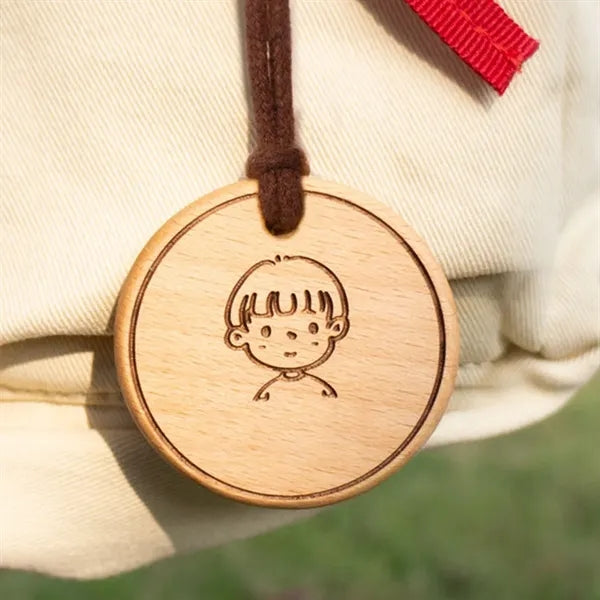 Wooden Pet ID Tag