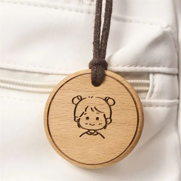Wooden Pet ID Tag