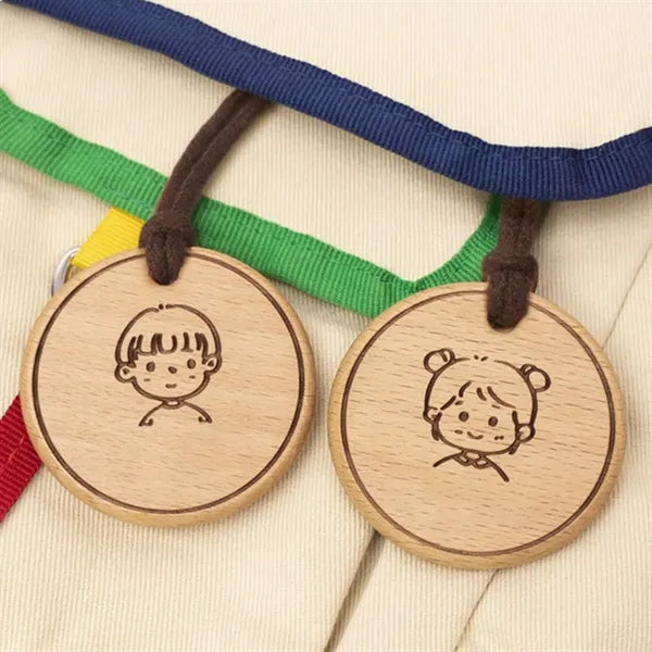 Wooden Pet ID Tag