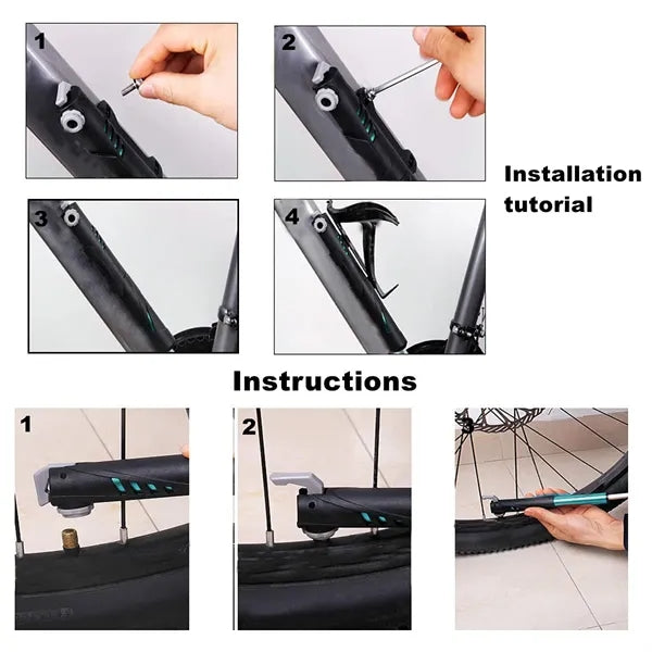 Versatile Portable Bicycle Tire Repair Combination Tool Kit
