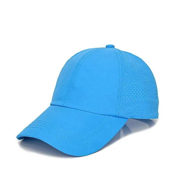 Women Criss Cross Ponytail Baseball Cap