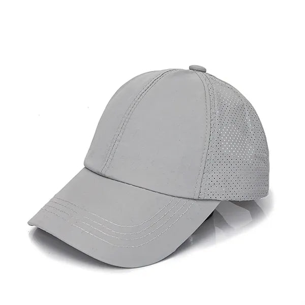 Women Criss Cross Ponytail Baseball Cap