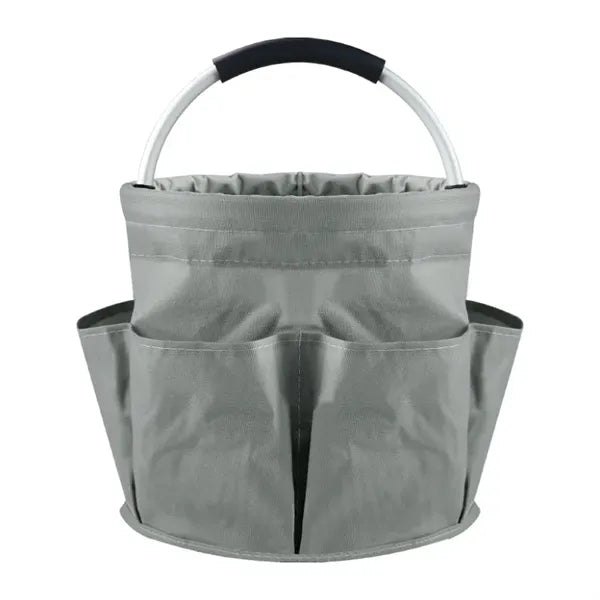 Foldable portable hand basket