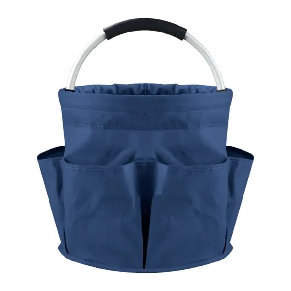 Foldable portable hand basket