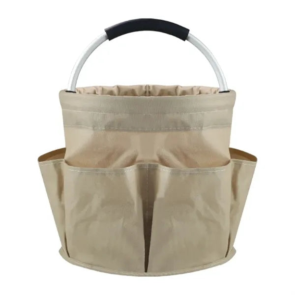 Foldable portable hand basket