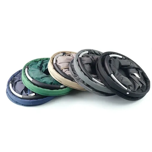 Foldable portable hand basket
