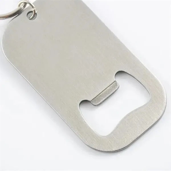 Durable Stainless Steel Bottle Opener Keychain