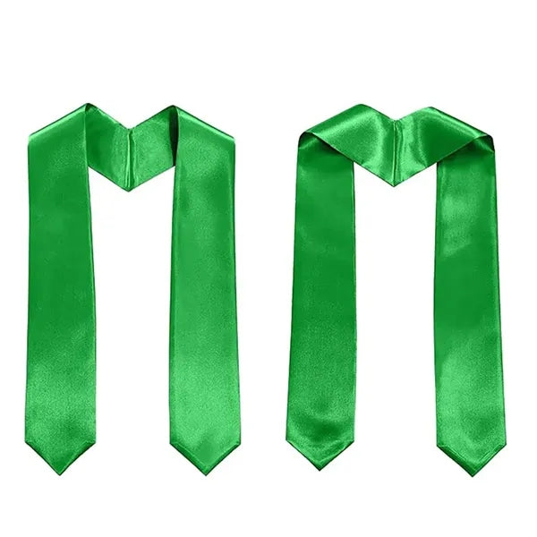 Plain Graduation Stole Sash 60 Inch Long