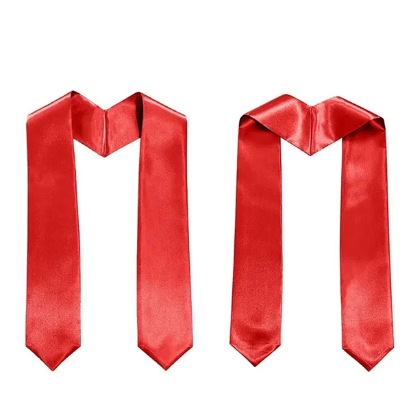 Plain Graduation Stole Sash 60 Inch Long