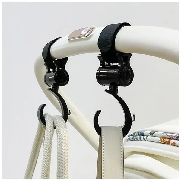 Universal Rotating Plastic Baby Stroller Hook