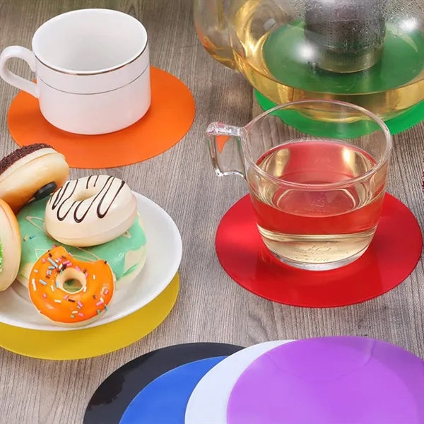 Silicone Jar Opener Coaster 5.1" for Easy Grip