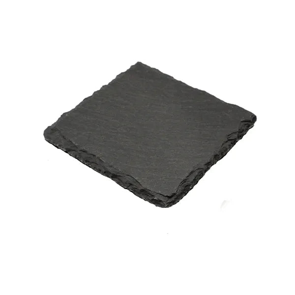 Square Slate Coaster with 1 Color Imprint