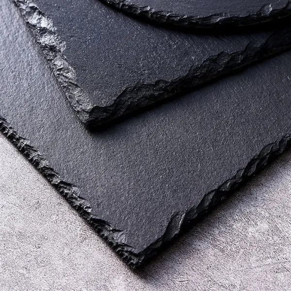 Square Slate Coaster with 1 Color Imprint