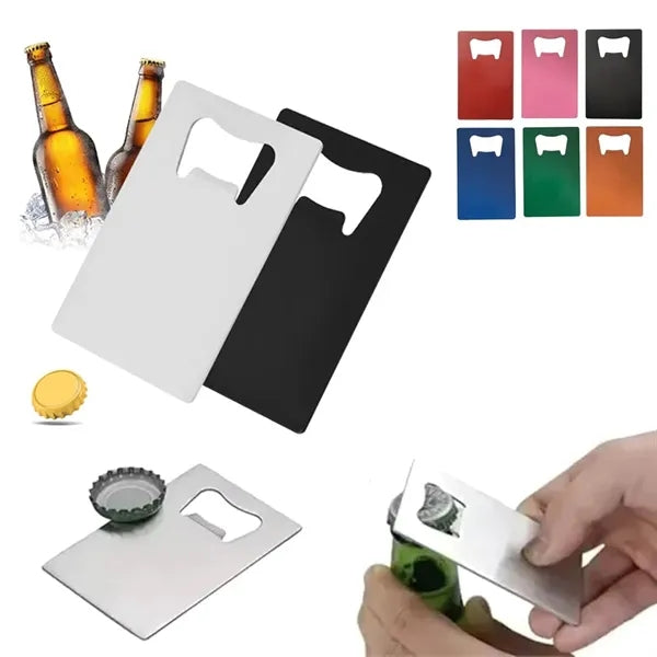 Stainless Steel Pocket Credit Card Bottle Opener