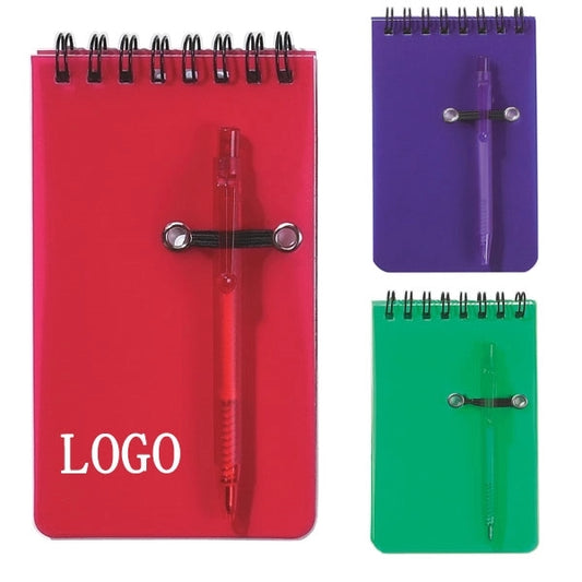 Spiral Notebook With Pen