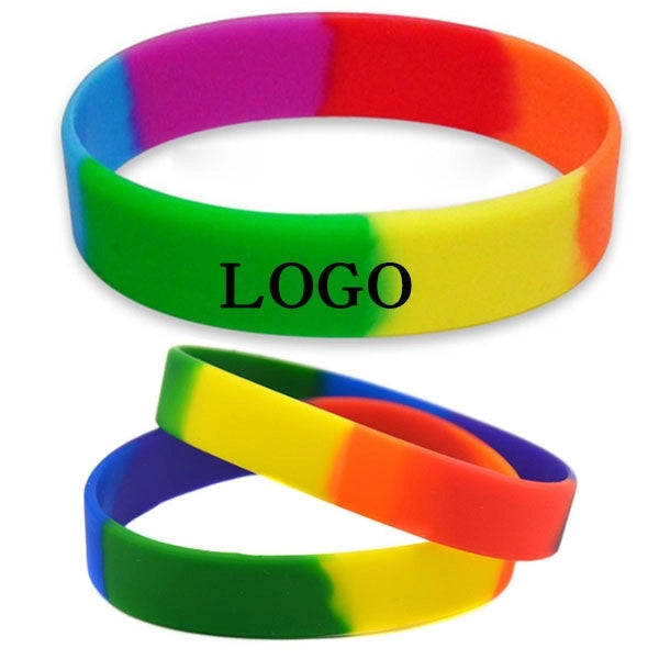 Multi-Color Silicone Bracelet