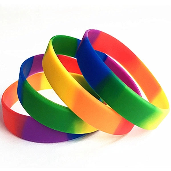 Multi-Color Silicone Bracelet